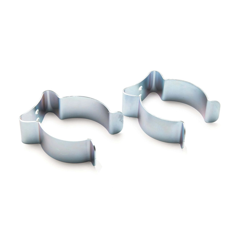 2-1/2" Wall Spring Clip for Hose and Tube - 2 Piece